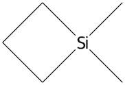 Cyclotrimethylenedimethylsilane