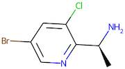 (S) -1-(5-Bromo-3-chloropyridin-2-yl)ethanamine