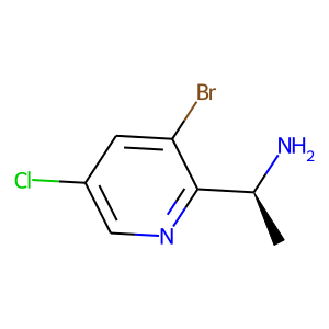 (S)-1-(3-Bromo-5-chloropyridin-2-yl)ethanamine