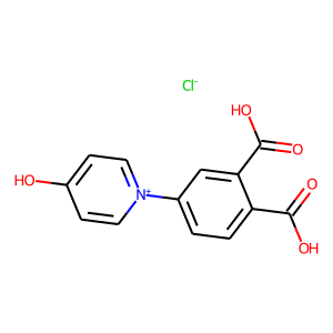 1-(3,4-Dicarboxyphenyl)-4-hydroxypyridinium chloride