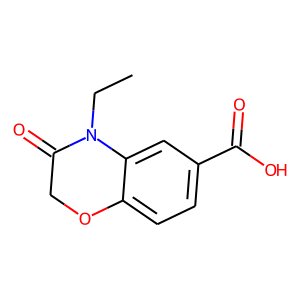 4-Ethyl-3,4-dihydro-3-oxo-2H-1,4-benzoxazine-6-carboxylic acid