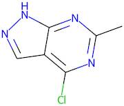 4-Chloro-6-methyl-1H-pyrazolo[3,4-d]pyrimidine