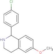 1-(4-Chlorophenyl)-6-methoxy-1,2,3,4-tetrahydroisoquinoline