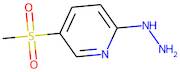 2-Hydrazinyl-5-(methylsulfonyl)pyridine