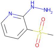 2-Hydrazinyl-3-(methylsulfonyl)pyridine