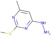 4-Hydrazinyl-6-methyl-2-(methylsulfanyl)pyrimidine