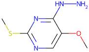 4-Hydrazinyl-5-methoxy-2-(methylsulfanyl)pyrimidine