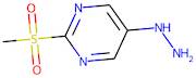 5-Hydrazinyl-2-(methylsulfonyl)pyrimidine