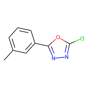 2-Chloro-5-(3-methylphenyl)-1,3,4-oxadiazole