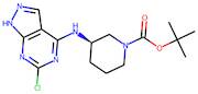 tert-Butyl (3R)-3-[(6-chloro-1H-pyrazolo[3,4-d]pyrimidin-4-yl)amino]piperidine-1-carboxylate