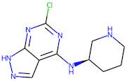 6-Chloro-N-[(3R)-piperidin-3-yl]-1H-pyrazolo[3,4-d]pyrimidin-4-amine