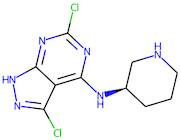 3,6-Dichloro-N-[(3R)-piperidin-3-yl]-1H-pyrazolo[3,4-d]pyrimidin-4-amine