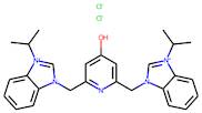 1,1'-((4-Hydroxypyridine-2,6-diyl)bis(methylene))bis(3-isopropyl-1H-benzo[d]imidazol-3-ium)