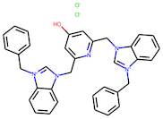 1,1'-((4-Hydroxypyridine-2,6-diyl)bis(methylene))bis(3-benzyl--1H-benzo[d]imidazol-3-ium)