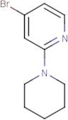 4-Bromo-2-(1-piperidyl)pyridine