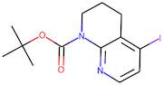 5-Iodo-3,4-dihydro-2H-1,8-naphthyridine, N1-BOC protected