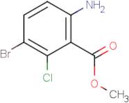 Methyl 6-amino-3-bromo-2-chloro-benzoate