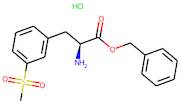 Benzyl (S)-2-amino-3-(3-(methylsulfonyl)phenyl)propanoate hydrochloride