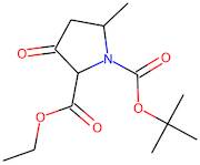 1-tert-Butyl 2-ethyl 5-methyl-3-oxopyrrolidine-1,2-dicarboxylate