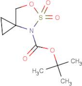 6-Oxa-5-thia-4-azaspiro[2.4]heptane 5,5-dioxide, N-BOC protected
