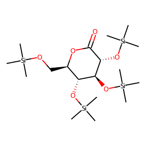 (3R,4S,5R,6R)-3,4,5-tris(trimethylsilyl)oxy)-6-((trimethylsilyl)oxy)methyl)tetrahydro-2H-pyran-2-o…