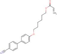 6-[(4'-Cyanobiphenyl-4-yl)oxy]hexyl acrylate