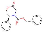 (5S)-3,4,5,6-Tetrahydro-5-phenyl-N-(benzyloxycarbonyl)-4(H)-1,4-oxazin-2-one