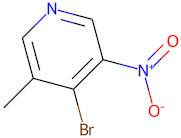 4-Bromo-3-methyl-5-nitropyridine