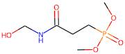 3-(Dimethylphosphono)-N-methylolpropionamide