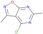 4-Chloro-3,6-dimethylisoxazolo[5,4-d]pyrimidine