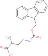 4-{[(9H-fluoren-9-ylmethoxy)carbonyl]amino}-2-methylbutanoic acid
