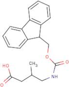 4-{[(9H-fluoren-9-ylmethoxy)carbonyl]amino}-3-methylbutanoic acid