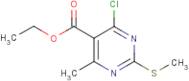 Ethyl 4-chloro-6-methyl-2-(methylsulphanyl)pyrimidine-5-carboxylate