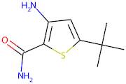 3-Amino-5-(tert-butyl)thiophene-2-carboxamide