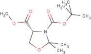 3-tert-Butyl 4-methyl (4R)-(+)-2,2-dimethyl-1,3-oxazolidine-3,4-dicarboxylate