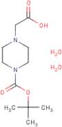 [4-(tert-Butoxycarbonyl)piperazin-1-yl]acetic acid dihydrate