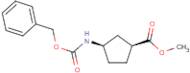 Methyl (1S,3R)-3-aminocyclopentane-1-carboxylate, N-CBZ protected