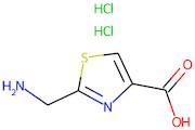 2-(Aminomethyl)-1,3-thiazole-4-carboxylic acid dihydrochloride