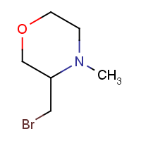 3-(Bromomethyl)-4-methylmorpholine