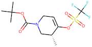 tert-Butyl (R)-3-methyl-4-(((trifluoromethyl)sulfonyl)oxy)-3,6-dihydropyridine-1(2H)-carboxylate