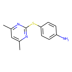 4-[(4,6-Dimethylpyrimidin-2-yl)thio]aniline