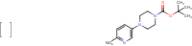 4-(6-Nitropyridin-3-yl)piperazine, N1-BOC protected