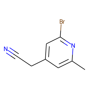 2-(2-Bromo-6-methylpyridin-4-yl)acetonitrile