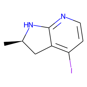 (2R)-4-Iodo-2-methyl-2,3-dihydro-1H-pyrrolo[2,3-b]pyridine