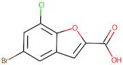 5-Bromo-7-chloro-1-benzofuran-2-carboxylic acid