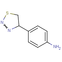 4-(4,5-Dihydrothiadiazol-4-yl)aniline