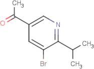 1-(5-Bromo-6-isopropylpyridin-3-yl)ethan-1-one