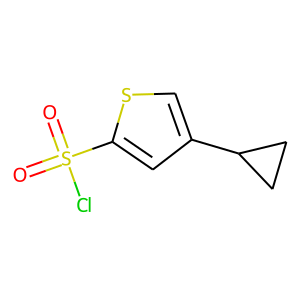 4-Cyclopropylthiophene-2-sulfonyl chloride