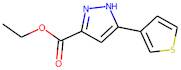 Ethyl 5-(thiophen-3-yl)-1H-pyrazole-3-carboxylate