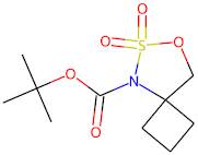 7-Oxa-6-thia-5-azaspiro[3.4]octane 6,6-dioxide, N-BOC protected